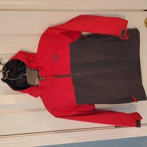 The North Face  " Never Stop Exploring " Hooded, Zippered Jacket